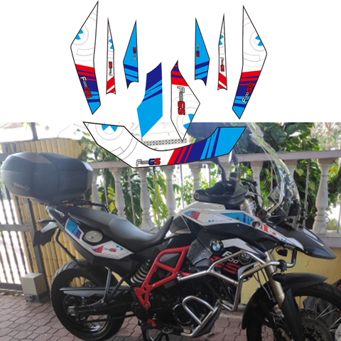 KODASKIN Motorcycle 2D Fairing Emblem Sticker Decal Full Kit Decoration for BMW F800GS F800 GS 2013-2017 ► Photo 1/1