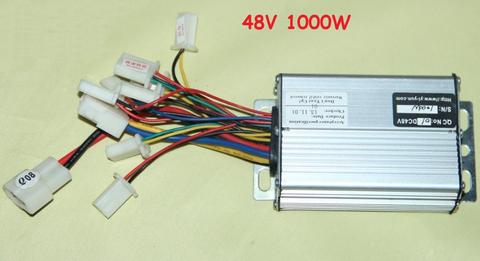 1000W  motor brush controller 36V 48V scooter accessories motor speed controller parts  controlador de motor para patinete ► Photo 1/4