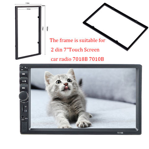 Plastic frame for Universal 2 Din HD 7 