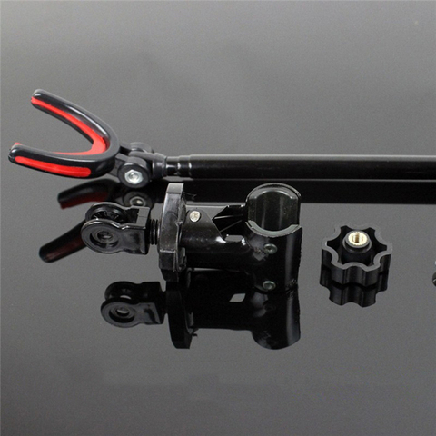 Fishing Rod Universal Metal Clip Fishing Holder Aluminium Fishing Rod Pole Rack V Holder Bracket Support Stand ► Photo 1/6