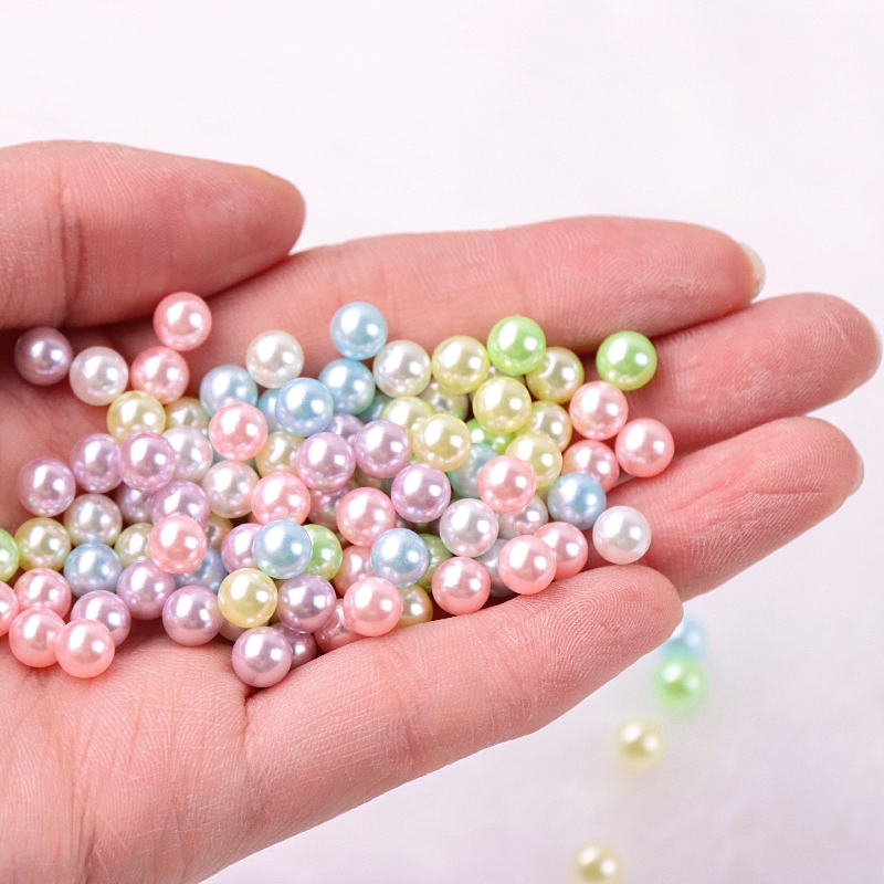 3/4/5/6/8mm Imitation Pearl Beads 150-200Pcs/Pack Mix Making Craft DIY Jewelry