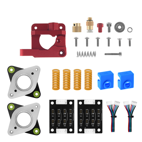 3D Printer Parts MK8 Extruder Upgrade Kit Spring Silicone Sock Stepper Damper TL-Smoother for CREALITY Ender 3 CR-10S Printer ► Photo 1/6