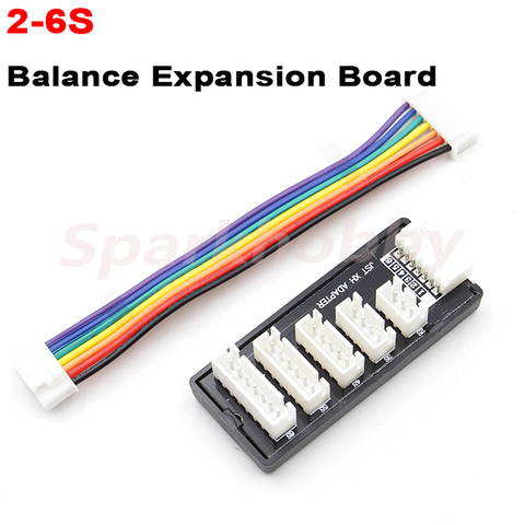 1PC 2-6S Balance Expansion board JST-XH adapter Q6 Q8 D6 PRO V6 UNA6 LiPo Battery Charger Charging Adapter for RC Lipo battery ► Photo 1/6