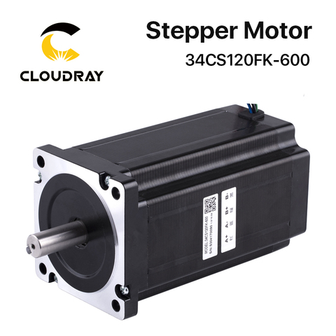 Nema 34 Stepper Motor 12N.m 6.0A 2 Phase 155mm Stepping Motor High Torque for CNC engraving milling machine (34CS120FK-600) ► Photo 1/6