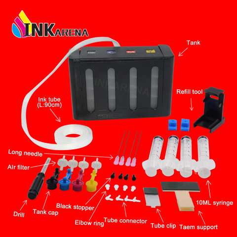 INKARENA CISS Ink Kit Continuous Ink Supply System PG-510 CL-511 For Canon PG 510 CL 511 PG510 CL511 Printing ciss Ink Tank ► Photo 1/1