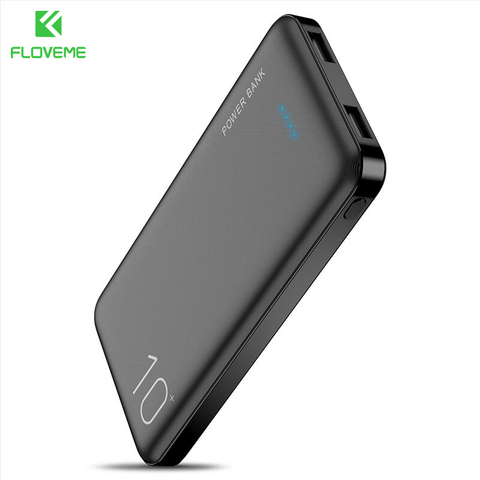 FLOVEME 20000mAh Power Bank For Samsung S20 S10 A51 A71 Dual USB 10000 mAh PoverBank External Battery Portable Charger PowerBank ► Photo 1/6