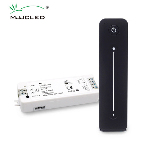 LED Dimmer 12V 5V 24V 36V 8A PWM Wireless RF Switch with 2.4G Brightness Adjustment Touch Remote for Single Color LED Strip V1 ► Photo 1/6