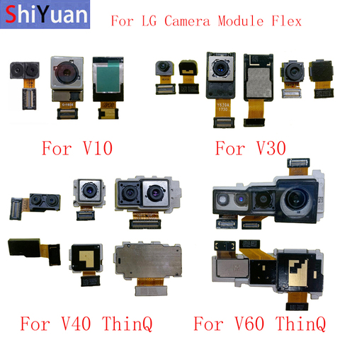 Back Rear Front Camera Flex Cable For LG V10 V20 V30 V40 ThinQ V50 ThinQ V60 ThinQ Big Small Camera Module Repair Replacement ► Photo 1/6