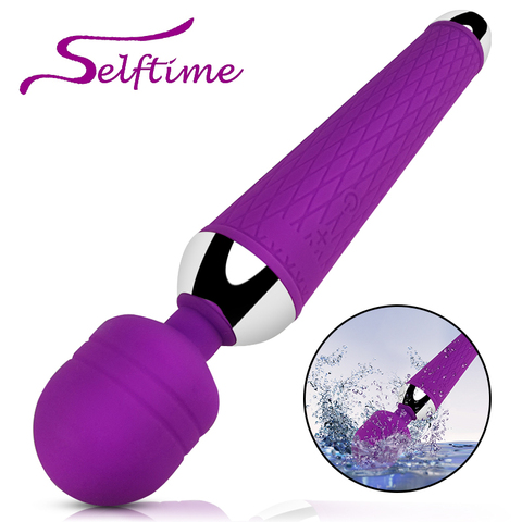 Magic Wand Sex Vibrators for Women,USB Rechargeable Vibrating G-Spot Sex Toys for Woman,clitoral vibrator Adult Sex Products ► Photo 1/6