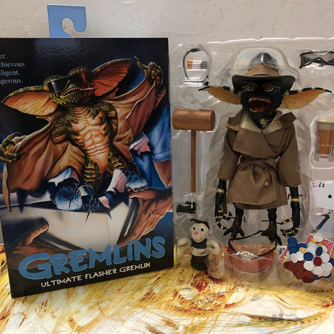18CM Original NECA Gremlin Figures Ultimate Edition movable Removable coat Action Figure Model Toys Gift Doll ► Photo 1/6