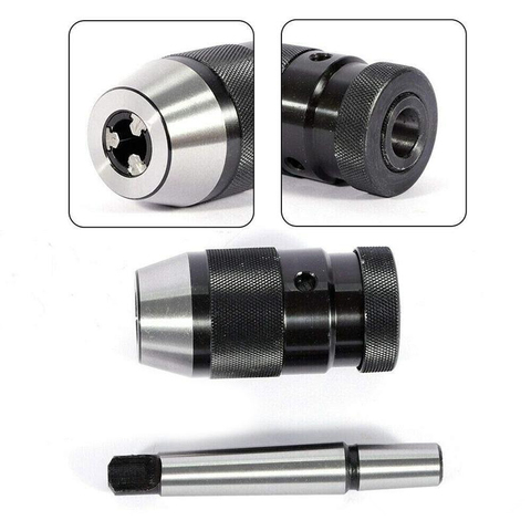 1pcs morse cone MT1 MT2 MT3 B10 B12 B16 B18 B22 Drill Chuck Self Tighten Drill Chuck Light Duty Taper Milling Tool lathe chuck ► Photo 1/6