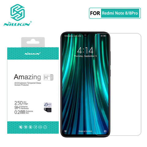 Redmi Note 8 Pro Glass Nillkin Amazing H+Pro 0.2MM 2.5D Screen Protector Tempered Glass for Xiaomi Redmi Note 8T Note8 Pro ► Photo 1/6