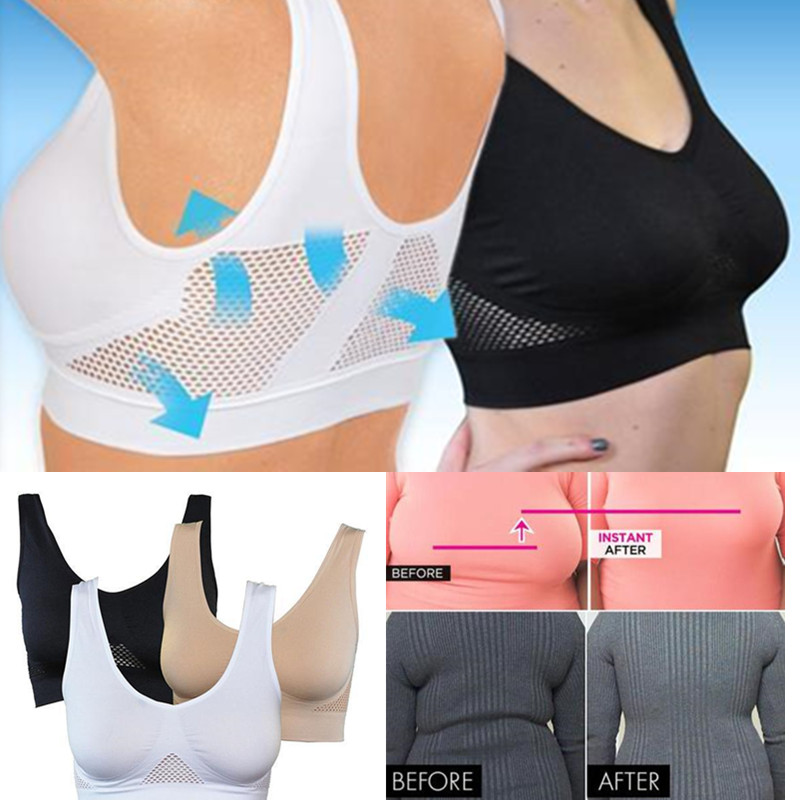 Posture Corrector Lift Push Up Bra Yoga Sports Underwear Fitness Vest For Women