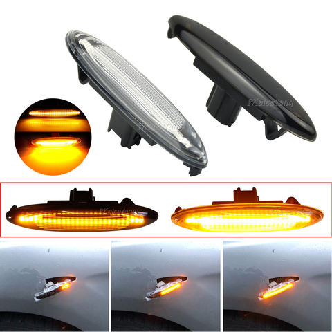 2PCS Led Dynamic Side Marker Turn Signal Light For Lexus IS250 IS350 SC430 Toyota MARK X REIZ CROWN UZZ40 Highlander Camry 40 ► Photo 1/6