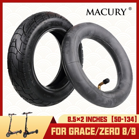 8.5x2 inch Pneumatic Tire And Inner Tube for Electric Scooter Grace Zero 8 9 Zero8 Zero9 T8 T9 8.5 Inches Marucy Inflatable Tyre ► Photo 1/6