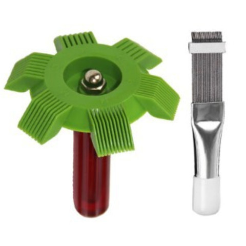 1PC Universal Car A/C Radiator Condenser Fin Comb Air Conditioner Coil Straightener Cleaning Tool Auto Cooling System Repair ► Photo 1/6