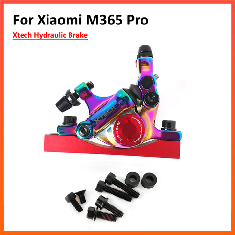 Xtech Zoom Hydraulic Brakefor Xiaomi M365 1S and Pro Electric Scooter Hydraulic Brake Bracket Aluminum Alloy Dazzle Color ► Photo 1/6