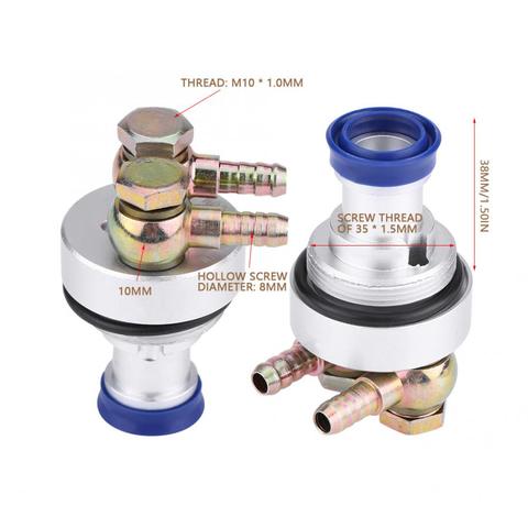 Motorcycle Oil Cooler Adapter Fitting for Honda Cross Riding CB CG Engine 36  1.5mm Thread radiador aceite oil radiator ► Photo 1/6