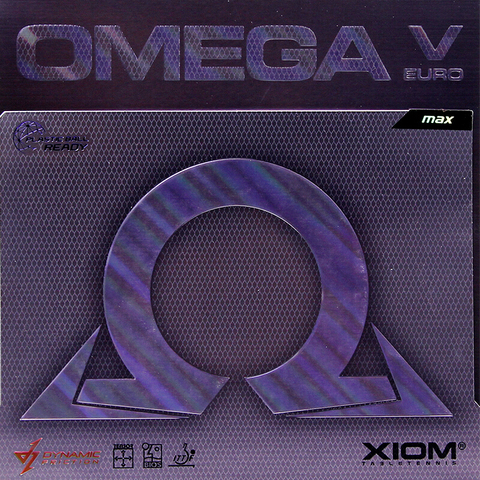 XIOM OMEGA V EURO DF Table Tennis Rubber Pips-in Ping Pong Sponge Tenis De Mesa ► Photo 1/2