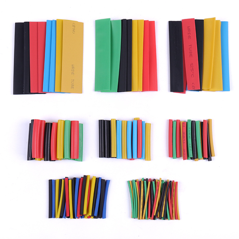 127/164PCS Heat Shrink Sleeving Tube Assortment Kit Electrical Connection Electrical Cable Waterproof Insulated Sleeving Tubing ► Photo 1/6