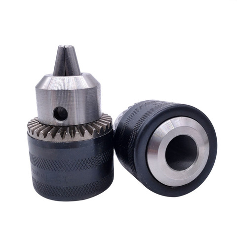 1pcs 1.5-13mm B16 3/8 Thread Drill Chuck Conversion Drill Chuck 1/2 M12x1.25 Wrench Into Electric Drill Keyless 3 Jaw Chuck ► Photo 1/6