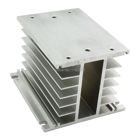 FHSH01-110 110*100*80 mm 60A three phase solid state relay SSR aluminum heat sink radiator FHS-T60 ► Photo 1/6