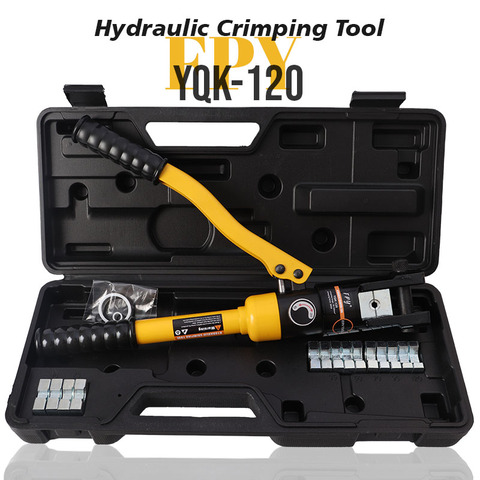 YQK-120 Hydraulic Crimping Tool with Crimping Range from 10-120MM2 Hydraulic Crimping Plier for Cable Lug  CU/AL Connectors ► Photo 1/6