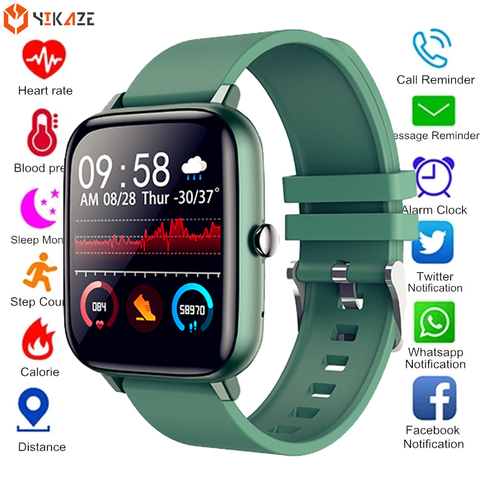 2022 Smart Watch Women Men Heart Rate Fitness Tracker Bracelet Watch Bluetooth Call Waterproof Sport Smartwatch For Android IOS ► Photo 1/6