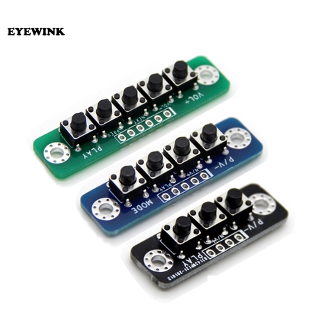 3/4/5 bit Independent Button Module MCU External Button Module Micro Switch Button Board Bluetooth Power Amplifier Button Board ► Photo 1/4