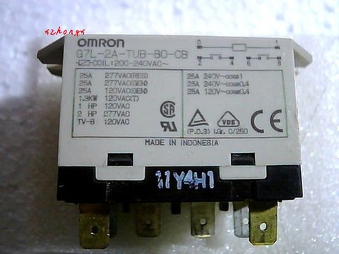 G7L-2A-TUB-80-CB 200~240VAC 6 foot relay ► Photo 1/1