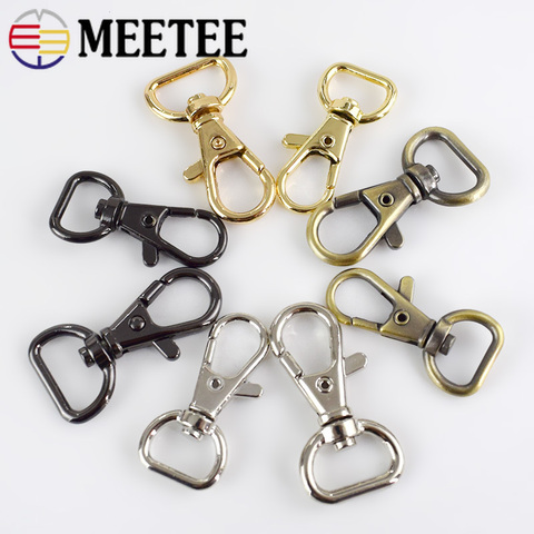 10/30pcs Meetee 13/16mm Bags Strap Buckles Metal Lobster Clasp for Handbag Keychain Swivel Trigger Clips Snap Hook DIY Accessory ► Photo 1/6