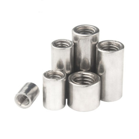 2-10pcs Coupling Nut [M3 M4 M5 M6 M8 M10] 304 Stainless Steel Extend Long Round Nuts ► Photo 1/3