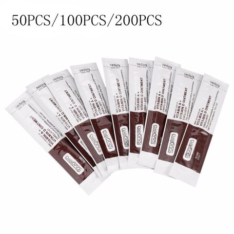 30/50/100/200Pcs Fougera Vitamin Ointment A&D Anti Scar Tattoo Aftercare Cream For Tattoo body Permanent Makeup Tattoo Supplies ► Photo 1/6