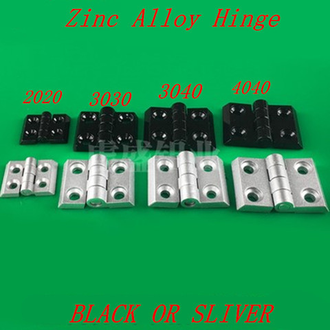 1pc 2022 3030 4040 Aluminum Profile Accessory Zinc Alloy Hinge for 2022  3030  4040  Aluminum Profile Extrusion ► Photo 1/1