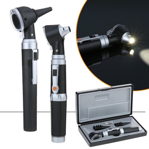 Professional Otoscopio Ear Cleaner Medical Otoscope Set XHL Bulb Diagnostic  Home Travel Physician With 8 Tips For Adult Kid Ear ► Photo 1/5