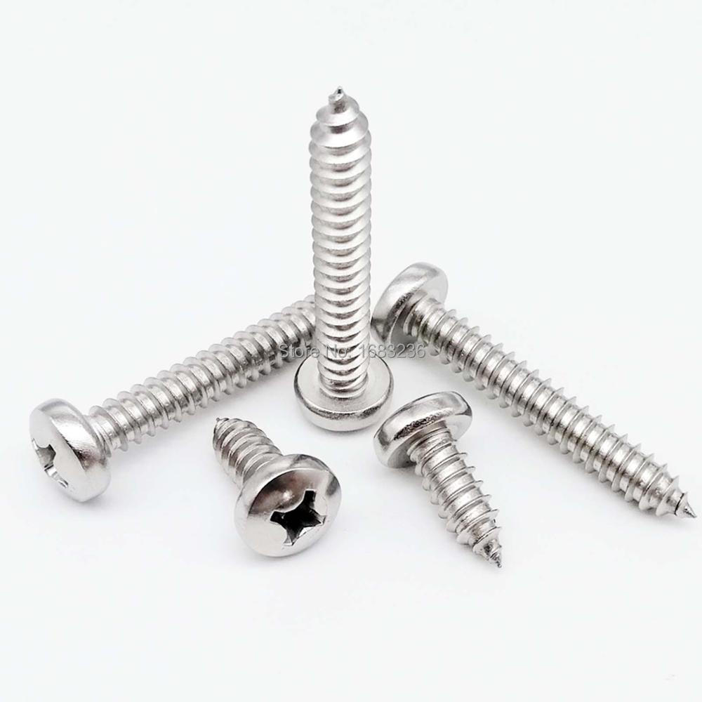 304 Stainless Steel Round Head Self-Tapping Screws/Electronic Tiny Small Pan M2 