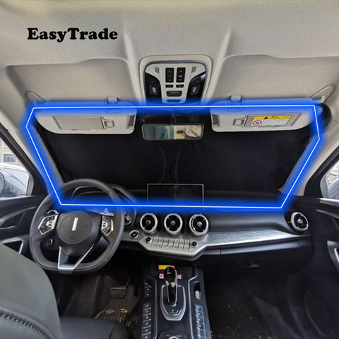 For Nissan X Trail X-Trail T32 2014 2022 Car Sun Shade Sunshade Front Windshield Shade Sun Visor Sunscreen Insulation 1 Pcs ► Photo 1/6