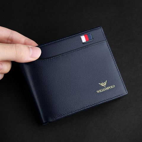 Fashion Men Wallets Mens Wallet  Bag Small Money Purses New Design Dollar Slim Purse Money Clip Wallet ► Photo 1/6