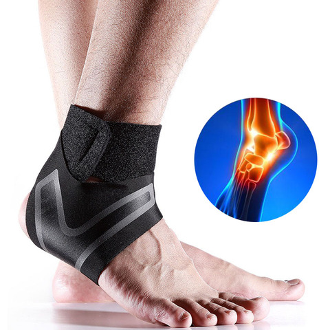 Ankle Protectors Anti Sprain Outdoor Basketball Football Ankle Brace Supports Straps Bandage Wrap Foot Safety Posture Corrector ► Photo 1/6