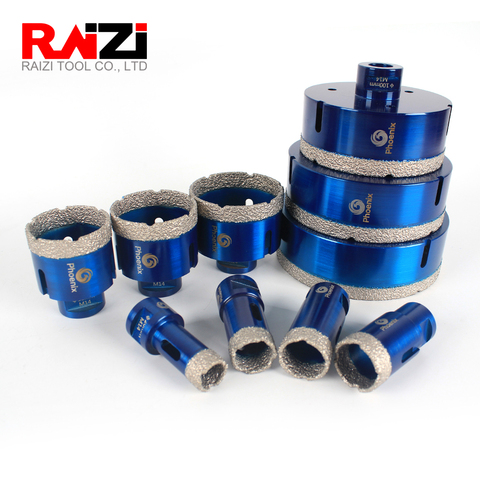 Raizi 1 Pc 5-125 mm Porcelain Ceramic Tile drill bit for granite marble M14 Diamond tile Hole saw Cutter bit ► Photo 1/6