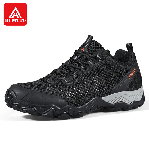 Humtto Outdoor Hiking Boots Breathable Lightweight High Quality Sports Trekking Footwear Couples Mountain Climbing Camping shoes ► Photo 1/6