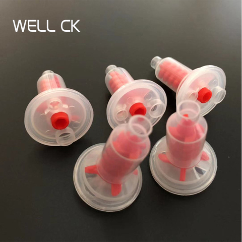 50pcs Dentistry Material Dental Dynamic Mixing Tips Impression Nozzles Dentist Silicon Rubber Head Pentamix Mixing Machine ► Photo 1/5