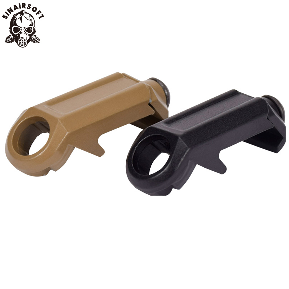 Rail Sling Swivel Attachment 20mm Weaver Airsoft Handguard Mount Adapter Hunting 