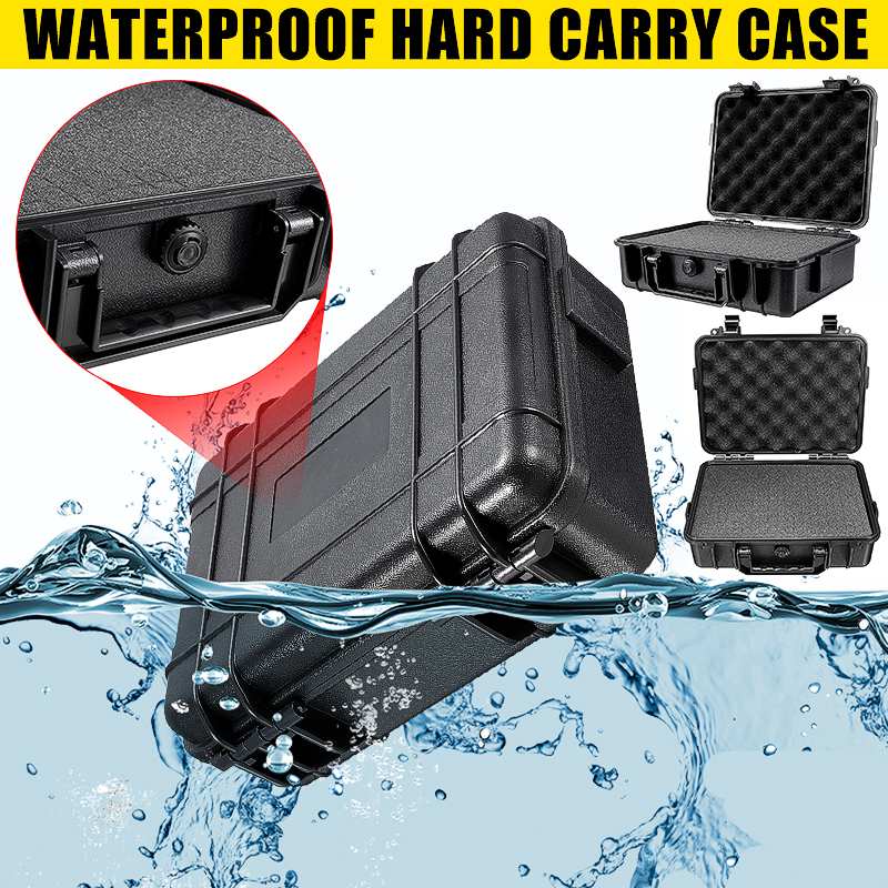 5 Sizes Waterproof Hard Carry Case Bag Tool Kits with Sponge Storage Box Safety Protector Organizer Hardware Toolbox ► Photo 1/6