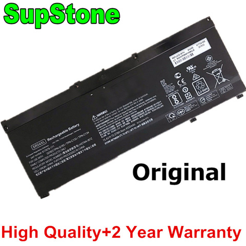 SupStone Original SR04XL HSTNN-DB7W Laptop Battery For HP OMEN 15-CE 15-CB014UR TPN-C133 TPN-C134 TPN-Q193 TPN-Q194 917724-855 ► Photo 1/5