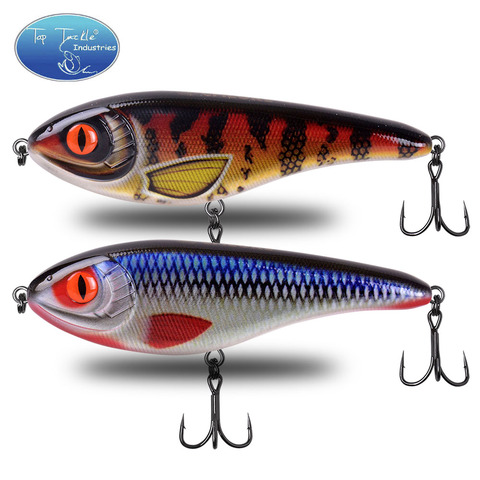 New Big Size 170mm 135g Jerk bait Slow Sinking Artificial Hard JerkBait Fishing Lure With Two Strengthen Hooks ► Photo 1/6