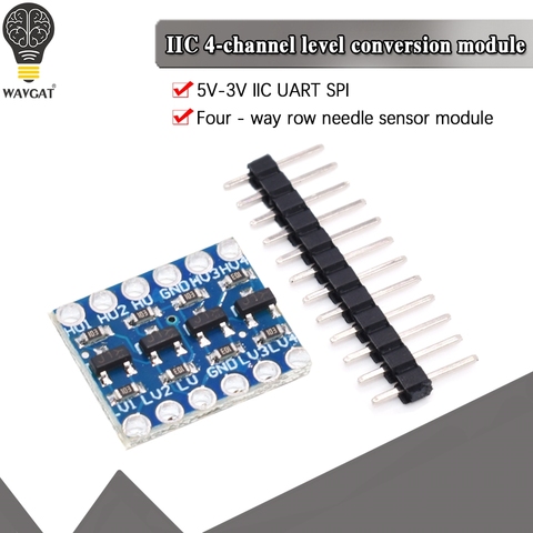 IIC I2C Logic Level Converter Bi-Directional Module 5V to 3.3V For Arduino ► Photo 1/6