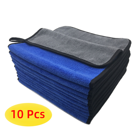 Microfiber Towel Car Microfiber Cloth Wash Towel Microfiber Cleaning Cloth Car Wash Drying Towel Auto Detailing ► Photo 1/6