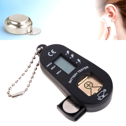 Universal Hearing Aid Batteries Checker Tester Digital Measuring Devices Electric LCD Screens Zinc Air Batteries Button Batterie ► Photo 1/6