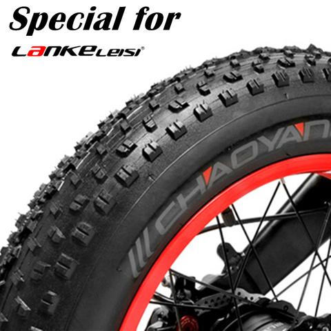 Quality 20/26*4.0 Snow Tire Outer Tire / Inner Tube, Bike Parts for LANKELEISI X2000 / T750plus Electric Fat Bike ► Photo 1/5